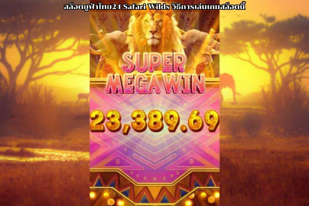 สล็อตยูฟ่าไทย24 Safari Wilds